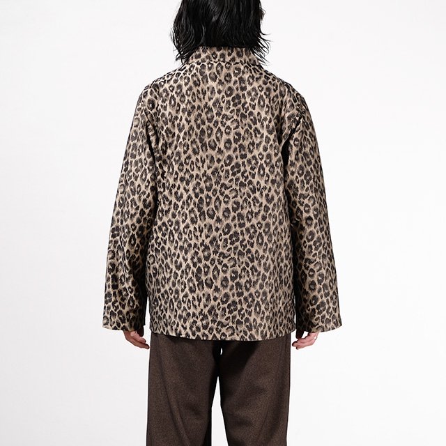 L/S Cabana Shirt - PE/C/N Leopard Jq. #Beige [LQ196]