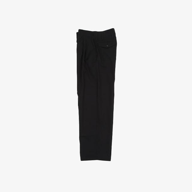 SUPER FINE WOOL COTTON TWILL SLACKS-