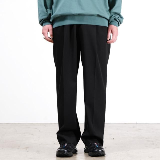 新作販売 SUPER FINE WOOL COTTON TWILL SLACKS 21aw agapeeurope.org