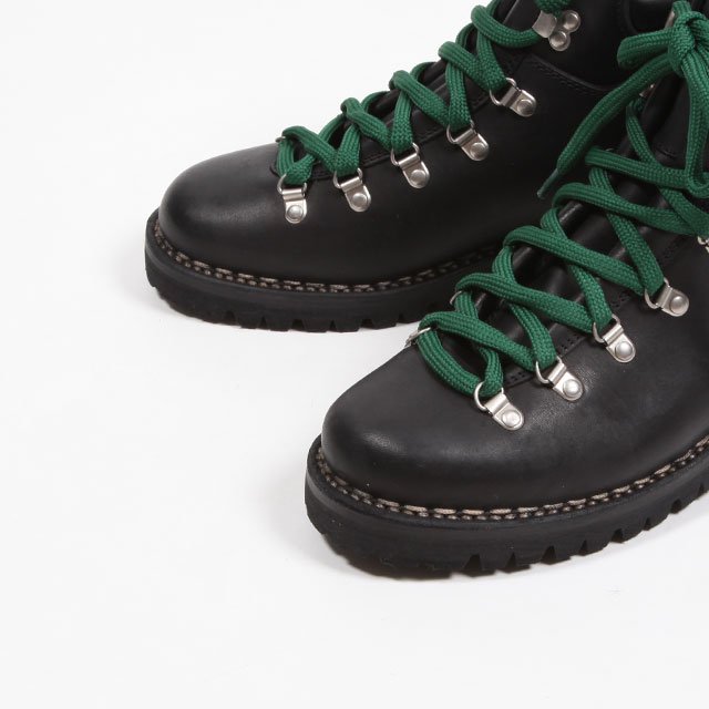 MOUNTAIN BOOTS - VACCHETTA FULL GRAIN #BLACK [19]