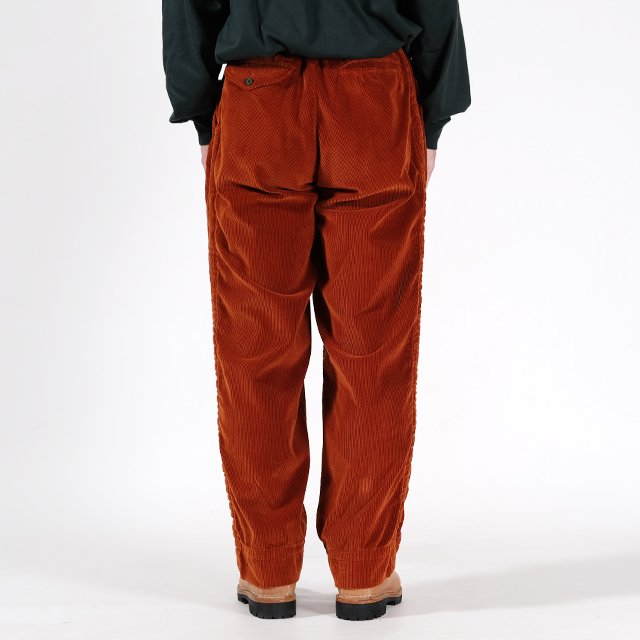 CORDUROY PACKERING PANT #B-ORANGE [22WBM-P03133]