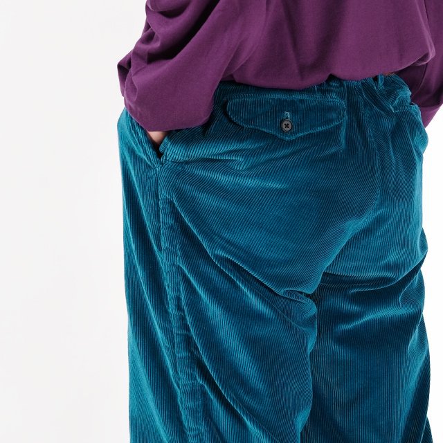 CORDUROY PACKERING PANT #C-BLUE [22WBM-P03133]