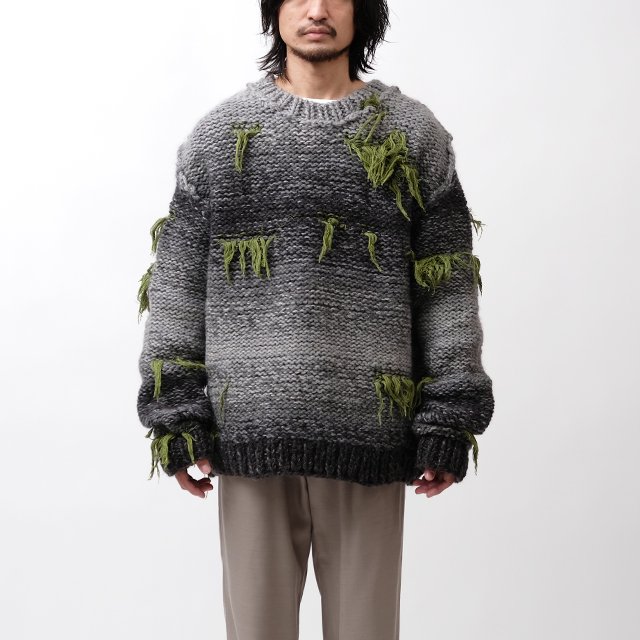 Material Gradation Knit #Gray Gradation [AY11-25]