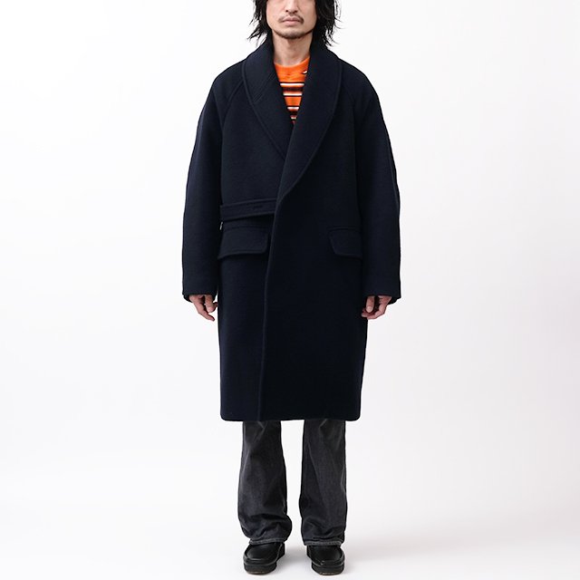 愛用 22aw blurhms Wool Cashmere Shawl Coat asakusa.sub.jp