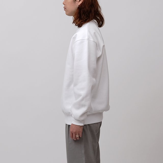 Midorikawa/skoloct NESM LOGO SWEAT #WHITE [MID22AW-CU07]