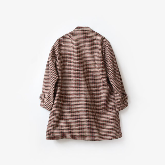 Asymmetry Check Coat #B-Block Check [22WCM-C04102]