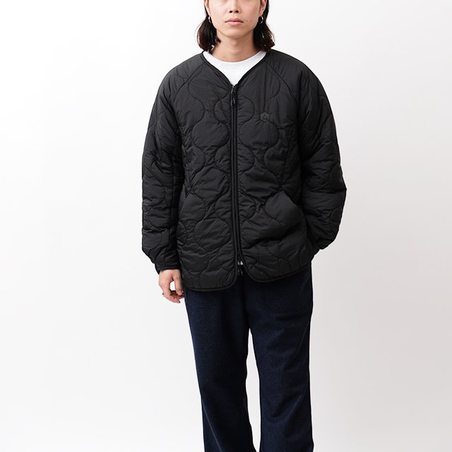 HEATING INNER QUILTING BLOUSON #BLACK [MNA-LAN-02]