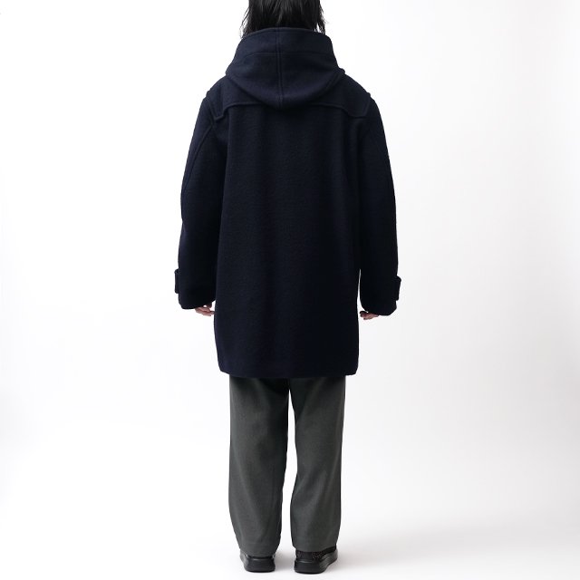 Wool Melton Duffle Coat SG - MID LENGTH #DarkNavy [bROOTS22FSG01]