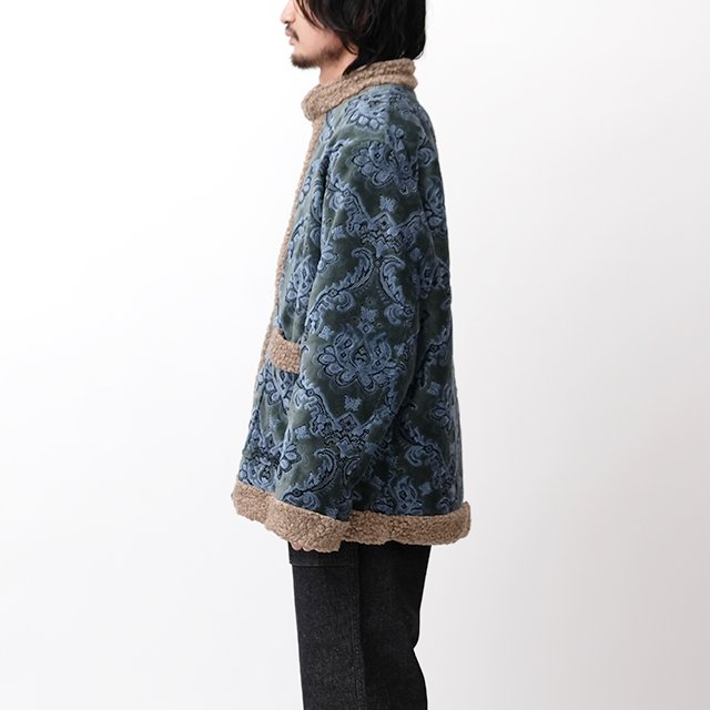 Needles Tibetan Jacket-Damask Velvet Jq - ブルゾン