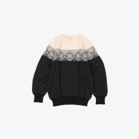 MORIARTY SWEATER NORDIC CREW NECK SWEATER #SNOW