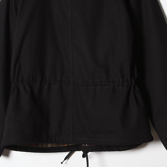 Classic Field Jacket-Short #Black Canvas [001-R-EQ]