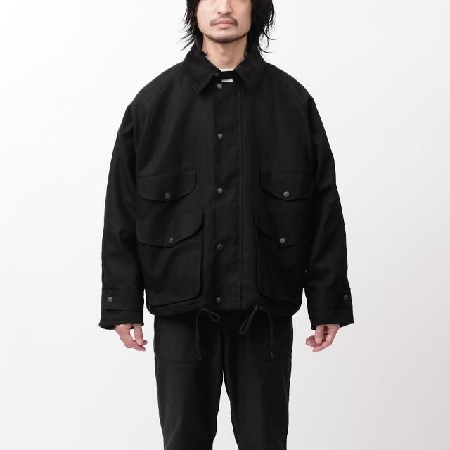 Classic Field Jacket-Short #Black Canvas [001-R-EQ]