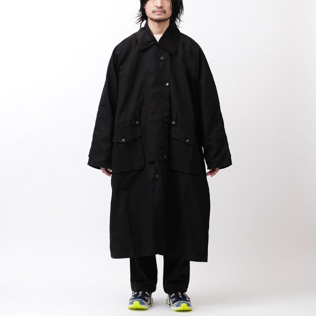 storymfgPORTRAITE ポートレイト Ex Long Coat #Black - トレンチコート