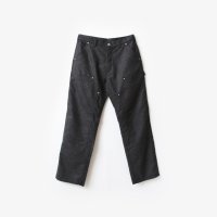 Willow Pants DOUBLE KNEE PAINTER PANT #BLK/GRY GLEN CHECK [P-013]