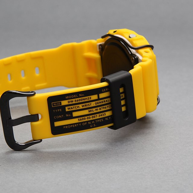 N.HOOLYWOOD N.H×G-SHOCK DW5600NH #Yellow [9222-AC08 pieces