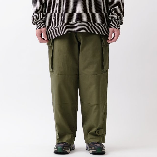 23ss Blurhms Cotton Serge 47 Pants ワークパンツ | endageism.com