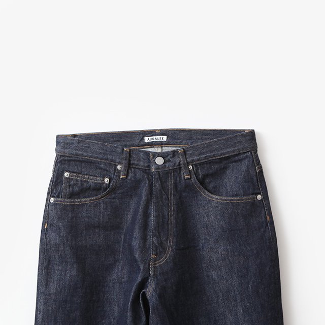 HARD TWIST DENIM WIDE PANTS #INDIGO [A00P03DM]