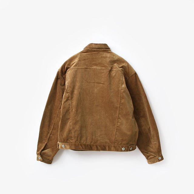 TRUCKER JACKET #KHAKI CORD [J-001]