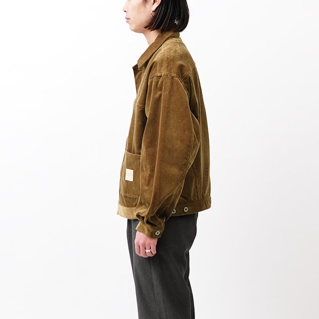 TRUCKER JACKET #KHAKI CORD [J-001]