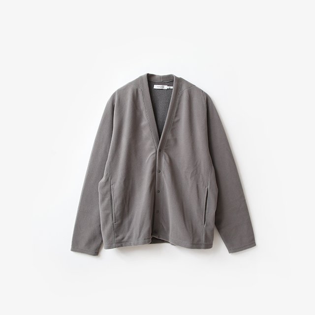 nonnative DWELLER CARDIGAN POLY FLEECE POLARTEC® #CEMENT [NN