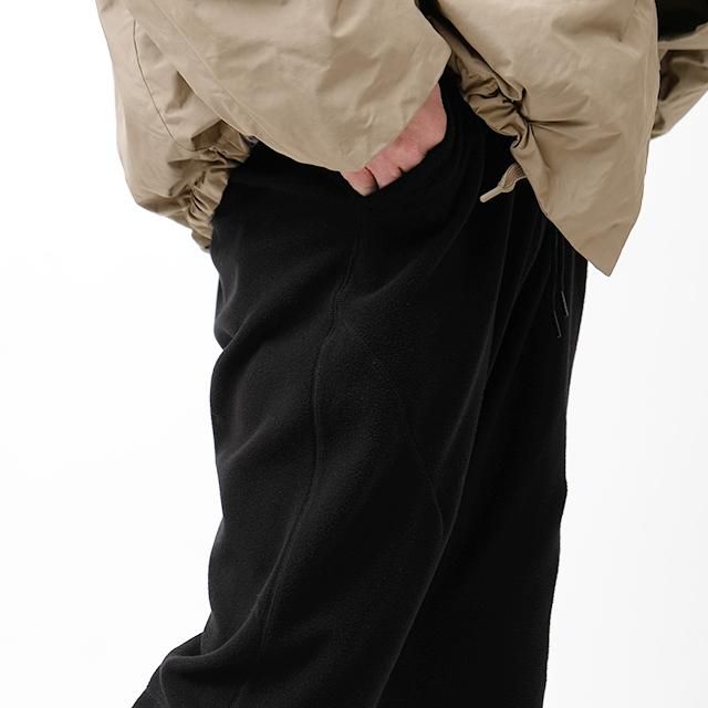 HIKER EASY PANTS POLY FLEECE POLARTEC® #BLACK [NN-P4225]