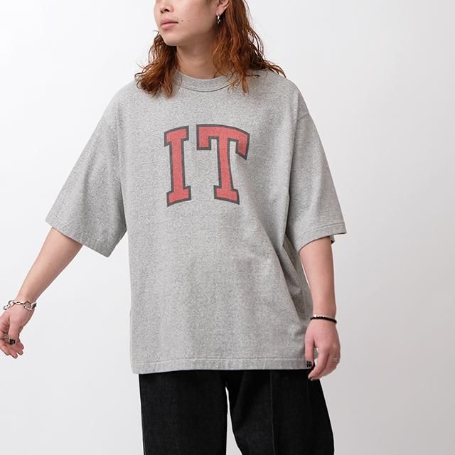 blurhms IT M cotton rayon 88/12 print T - Tシャツ/カットソー(半袖