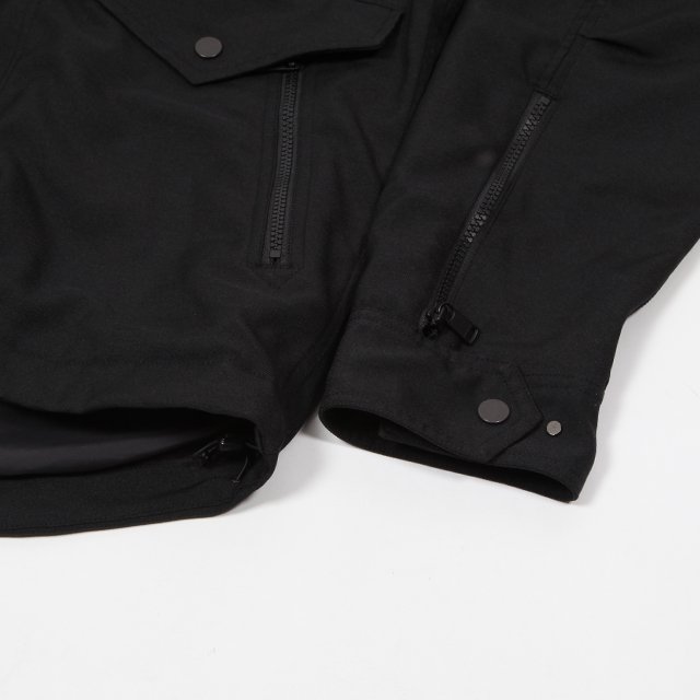 TROOPER JACKET POLY TWILL WITH GORE-TEX INFINIUM™ #BLACK [NN-J4210]