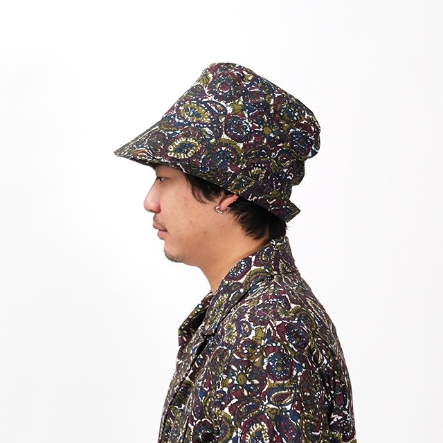 Engineered Garments Bucket Hat - Cotton Batik #Olive [MP407