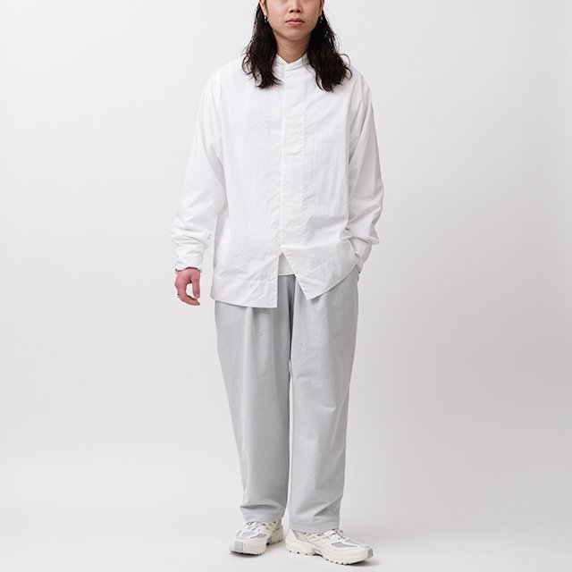 CAPSULESNAP SHIRT PACKABLE #WHITE [tt-SHT-003-P]