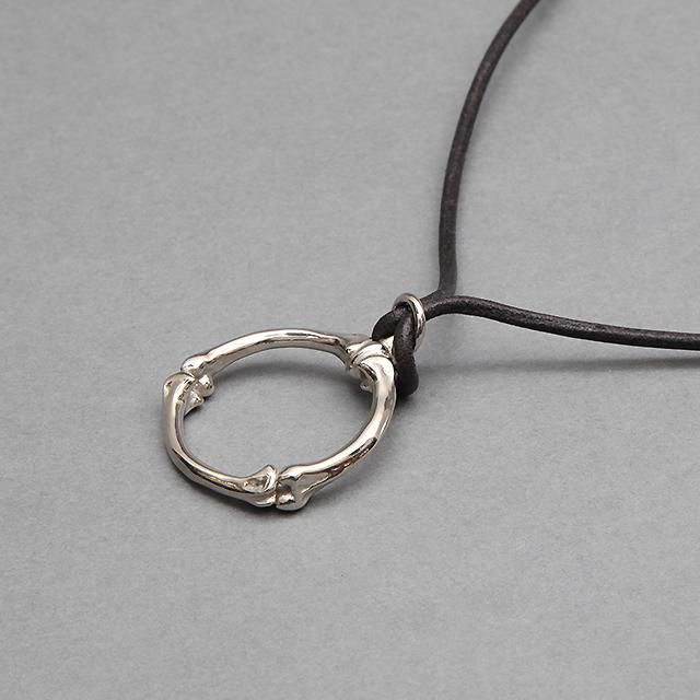 bone shaped glasses holder.-S- #black×silver [sa.0029SS23]