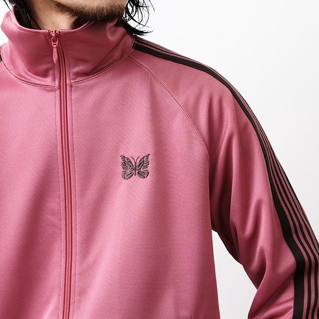 すずらん ☆新品☆NEEDLES TRACK JACKET SMOKE PINK L