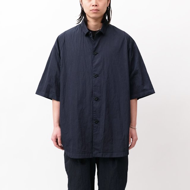 CARTRIDGE SHIRT S/S METALLIC PACKABLE #METALLIC NAVY [TT-SHT-SS-MP]