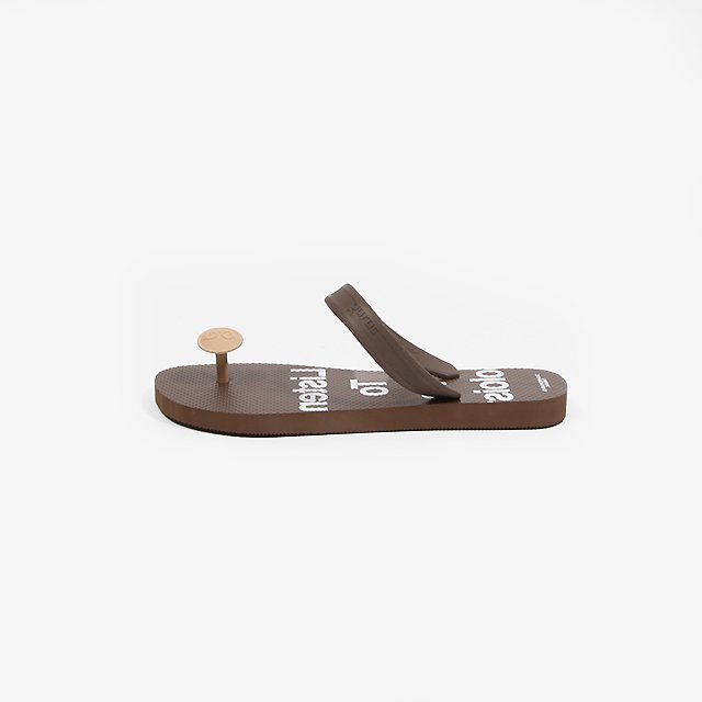 natural material sandals. #chocolate [sgf.0001SS23]