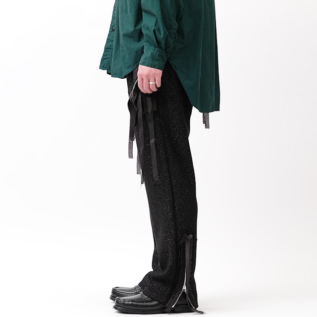 midorikawa 23ss ラメスウェットパンツ MID23SS-CU04サイトから引用