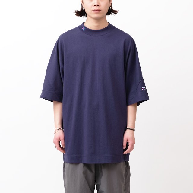 CREWNECK T-SHIRT #1200 NAVY [C8-X355]