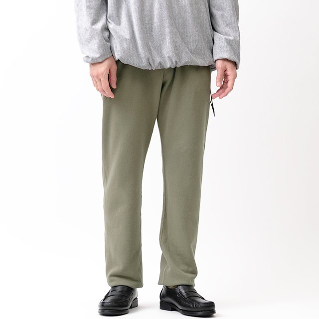 JOGGER EASY PANTS COTTON SWEAT OVERDYED #CEMENT [NN-P4247]