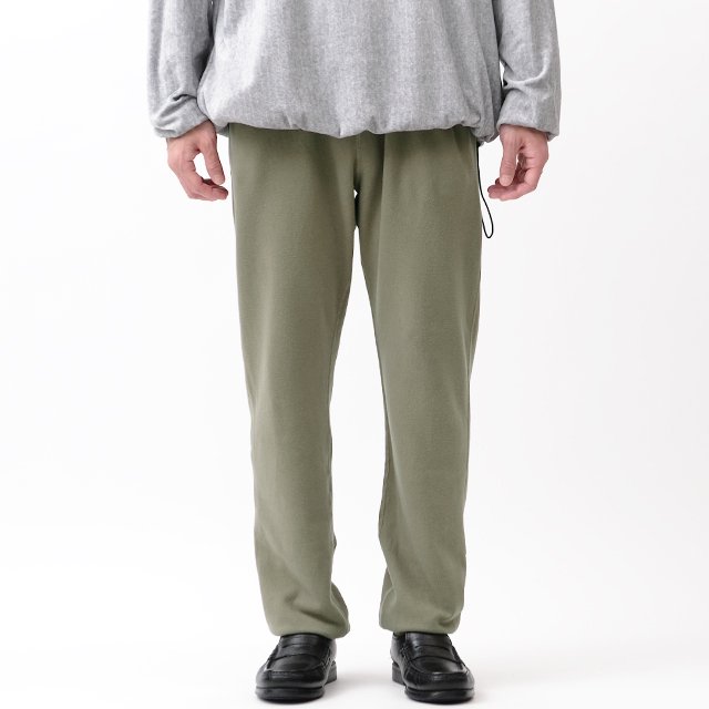 JOGGER EASY PANTS COTTON SWEAT OVERDYED #CEMENT [NN-P4247]