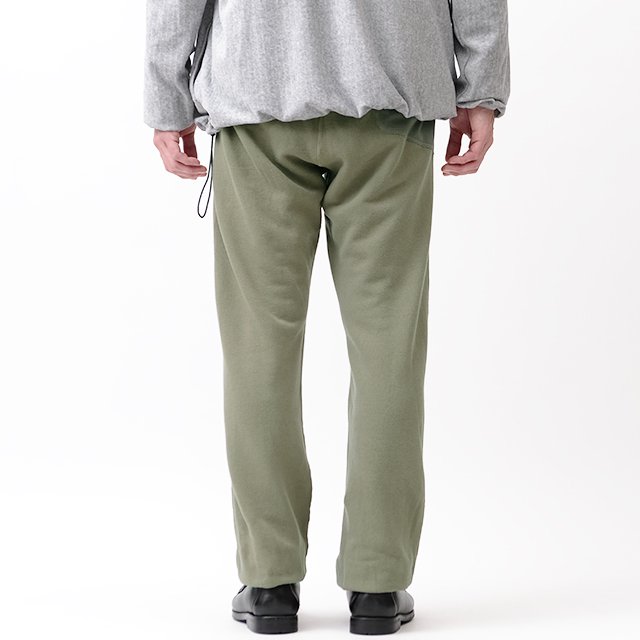 JOGGER EASY PANTS COTTON SWEAT OVERDYED #CEMENT [NN-P4247]