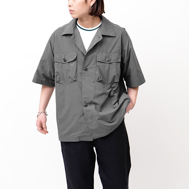 SHORT SLEEVE POCKET SHIRT #0300 CHARCOAL [9231-SH50-001 pieces]