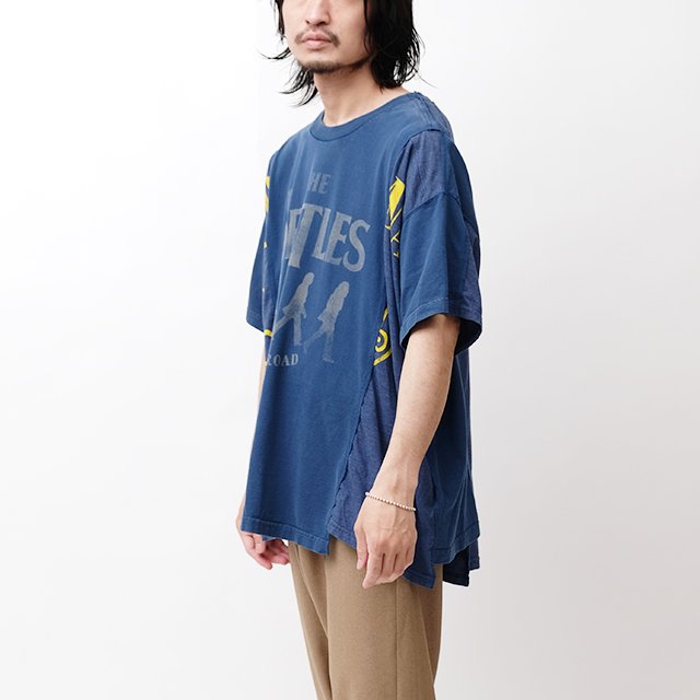 OLD PARK BAGGY TEE #ASSORT size:Free type:B [OP-458]｜Silver and