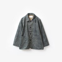 SUBTLE authentic Woker 4B Jacket - Dobby Cord #Green Flower [SUBTLE-073]