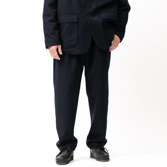 Carlyle Pant - Wool Uniform Serge #Dk.Navy [NQ291]