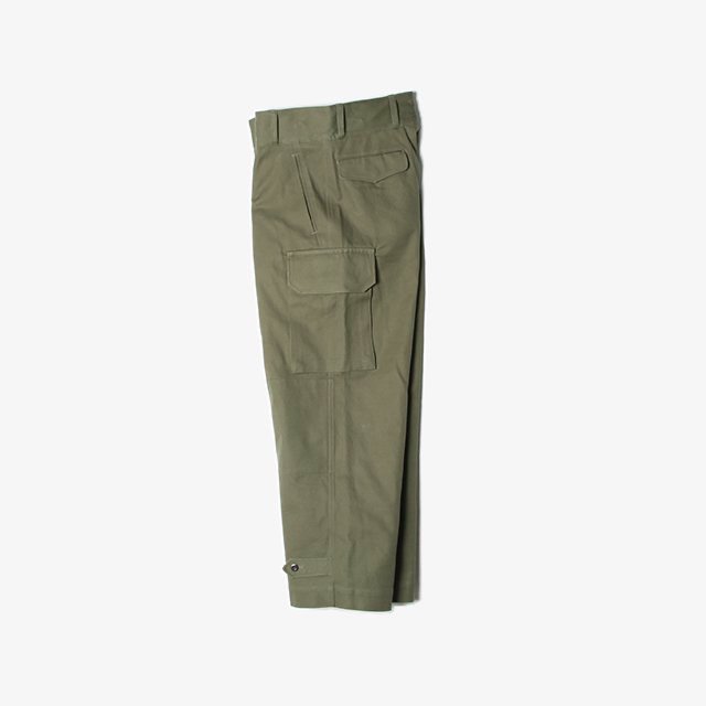 blurhms ROOTSTOCK Cotton Serge 47 Pants #Olive [bROOTS23F29