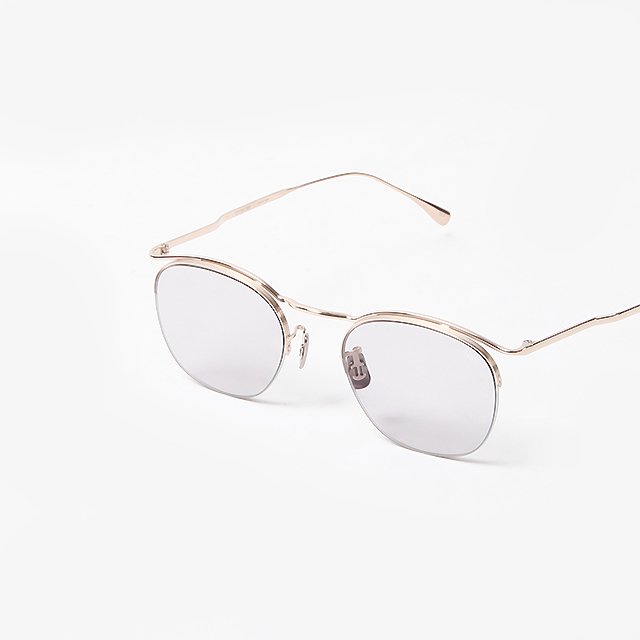 EYEVAN 7285 MODEL : 190 48 #902-M LT.GRY2｜Silver and Gold Online Store