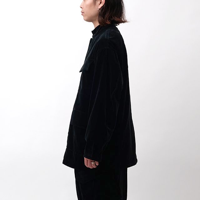 Velvet Field jacket #Black [BHS23F026]