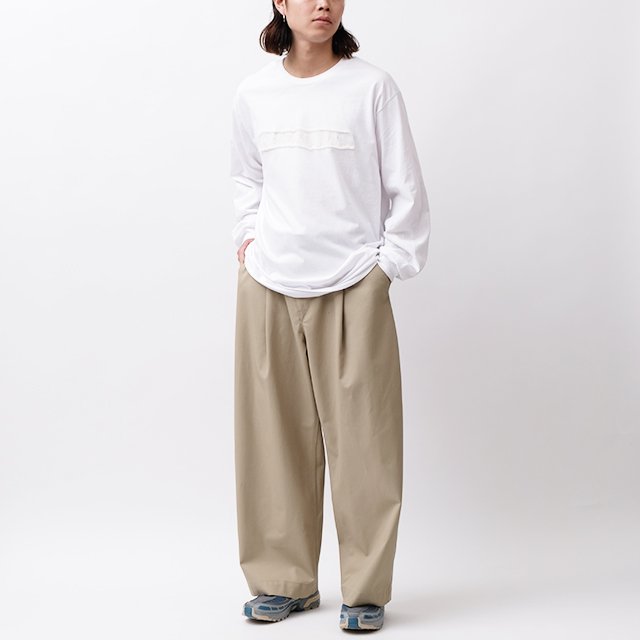 RADIUS CHINO PT #BEIGE [PT23A018]