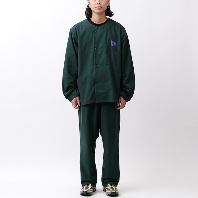 Needles Pajama Set - Cotton Flannel #Green [NS239]｜Silver and