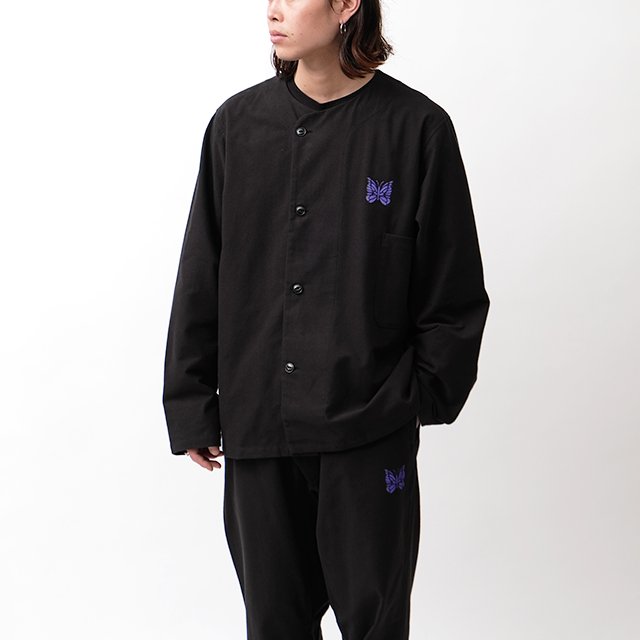 Pajama Set - Cotton Flannel #Black [NS239]