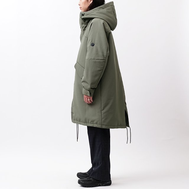 HEATING HOODED COAT #FOLIAGE [MNA-LAN-05]