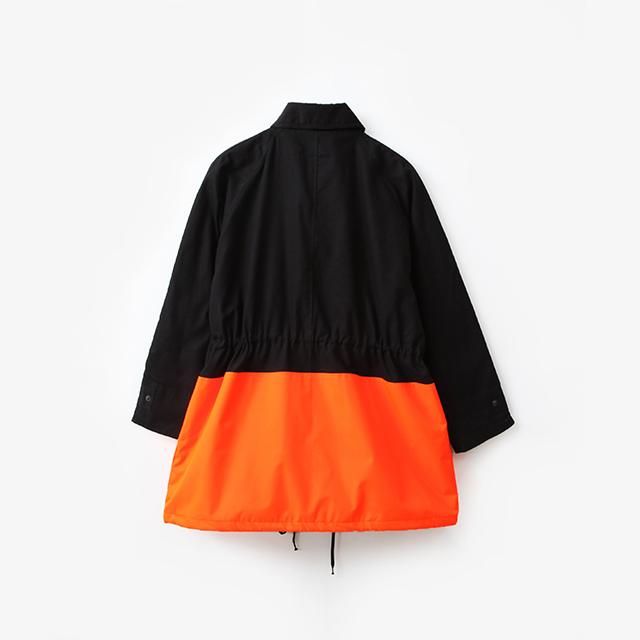 PORTRAITE Classic Field Jacket Hi-Vis Orange-Long #BLACK x HI-VIS ORANGE  [010-ORANGE-EQ]｜Silver and Gold Online Store